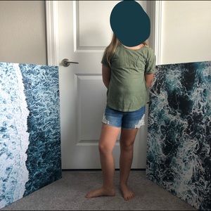 Cat & Jack denim shorts